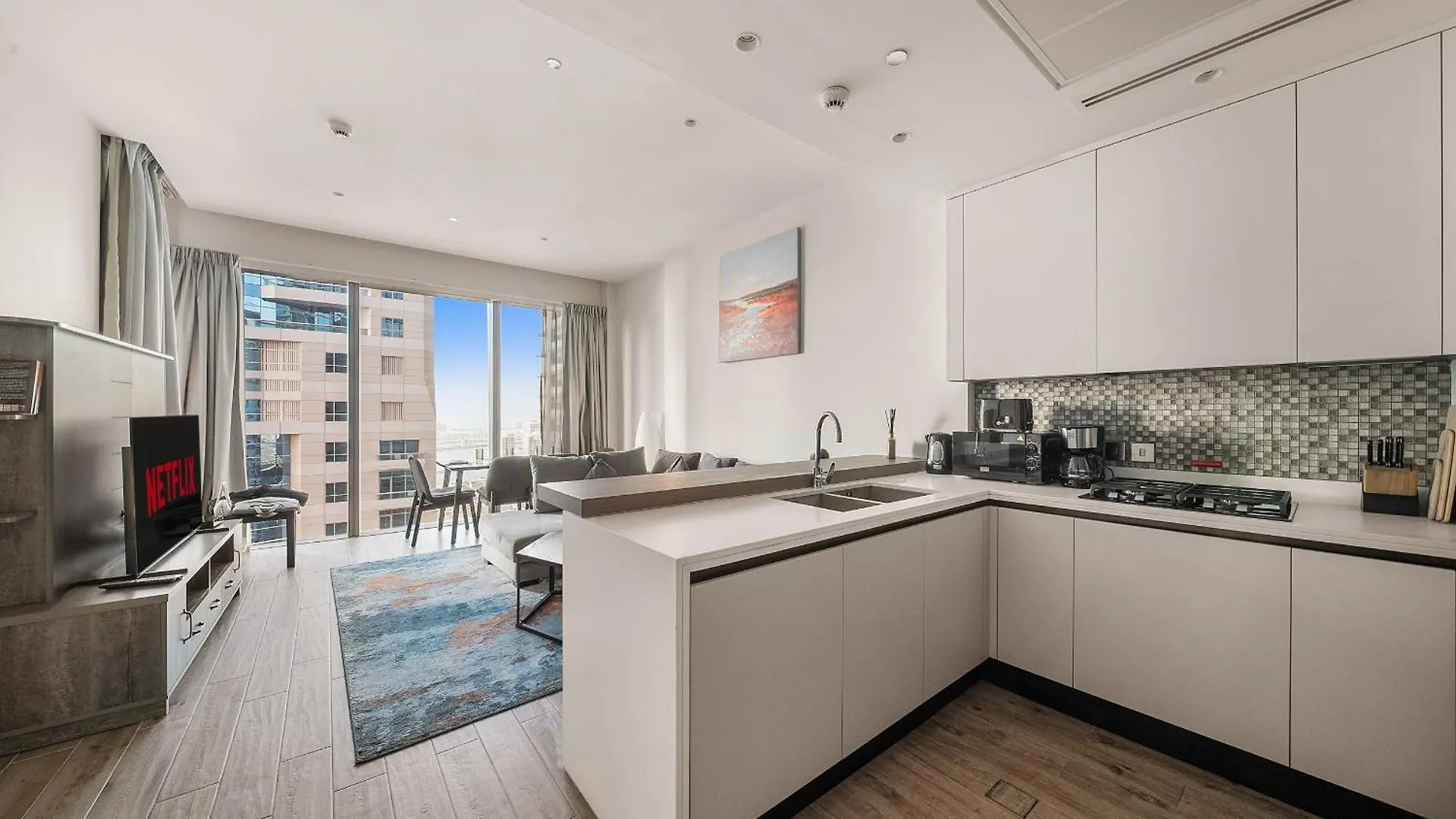 Vayk - Elegant 1 Bd With Scenic Marina Views Apartment Dubai 0*,
